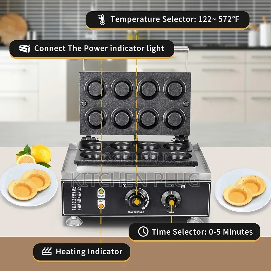 Commercial Egg Tart Waffle Maker