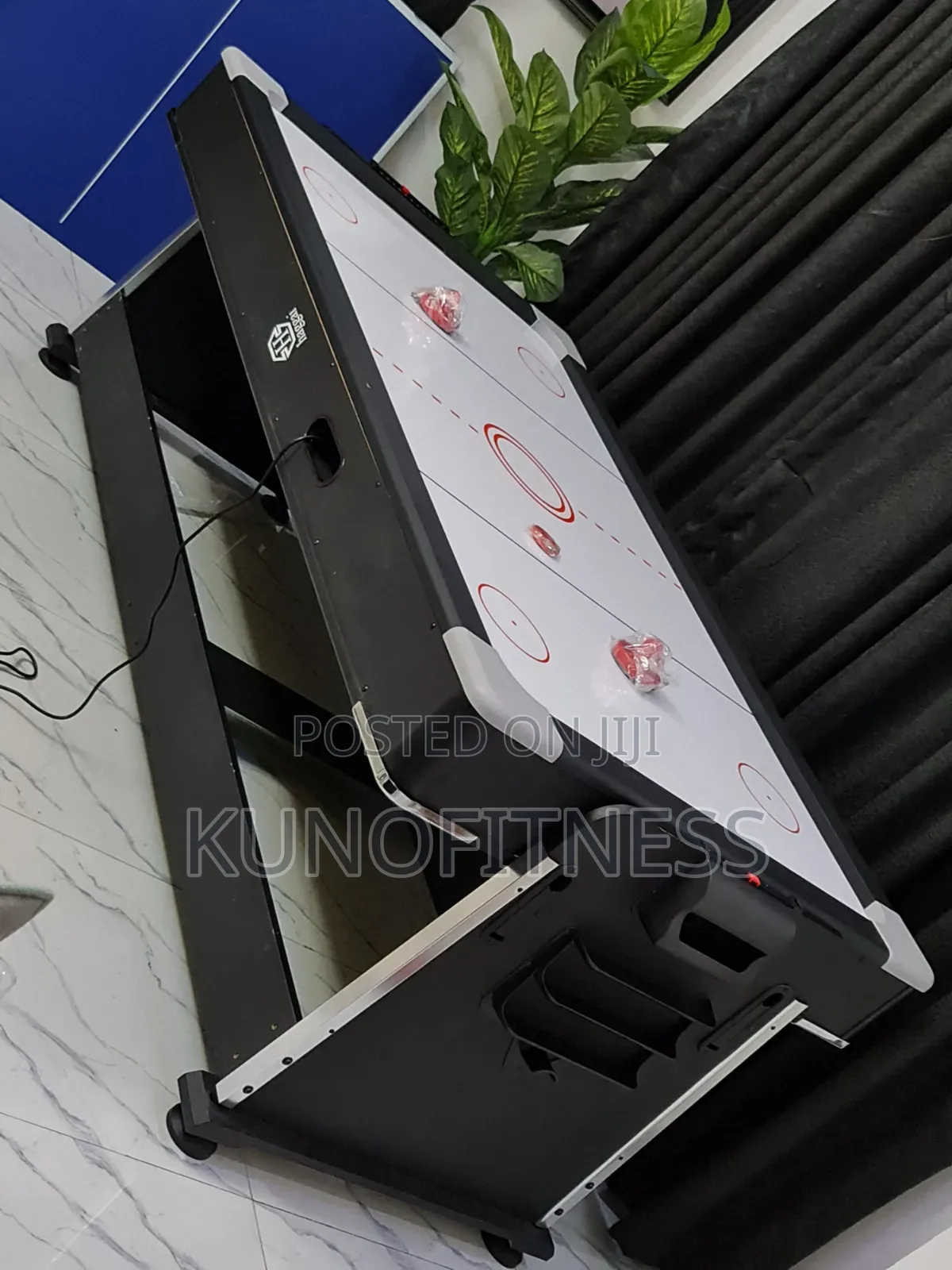 7-Foot Rotating 4-in-1 Game Table | Pool Air Hockey Table Tennis Din