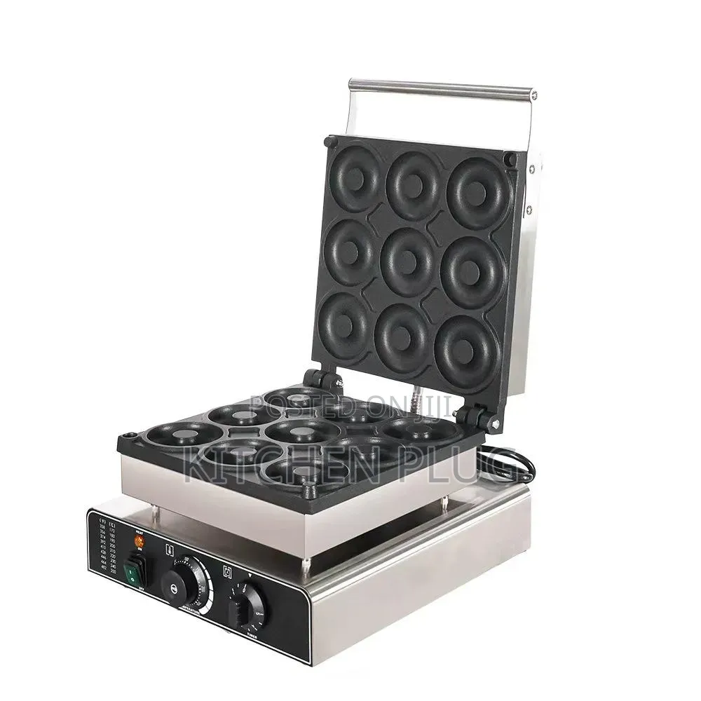 9-Hole Electric Commercial Doughnut Maker