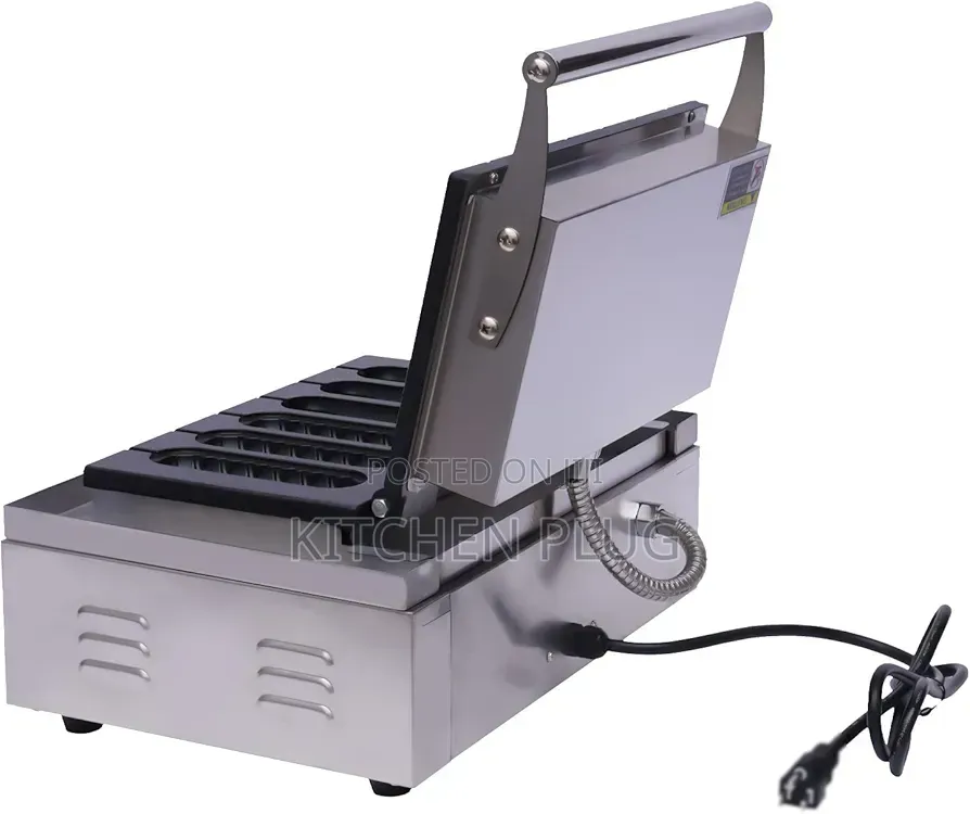Commercial Waffle Maker 6pcs Waffle Making Machine 2-Shape