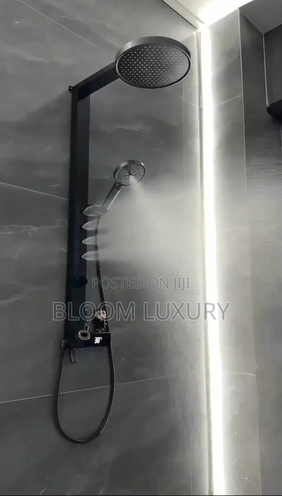Thermostatic Digital Standing Shower