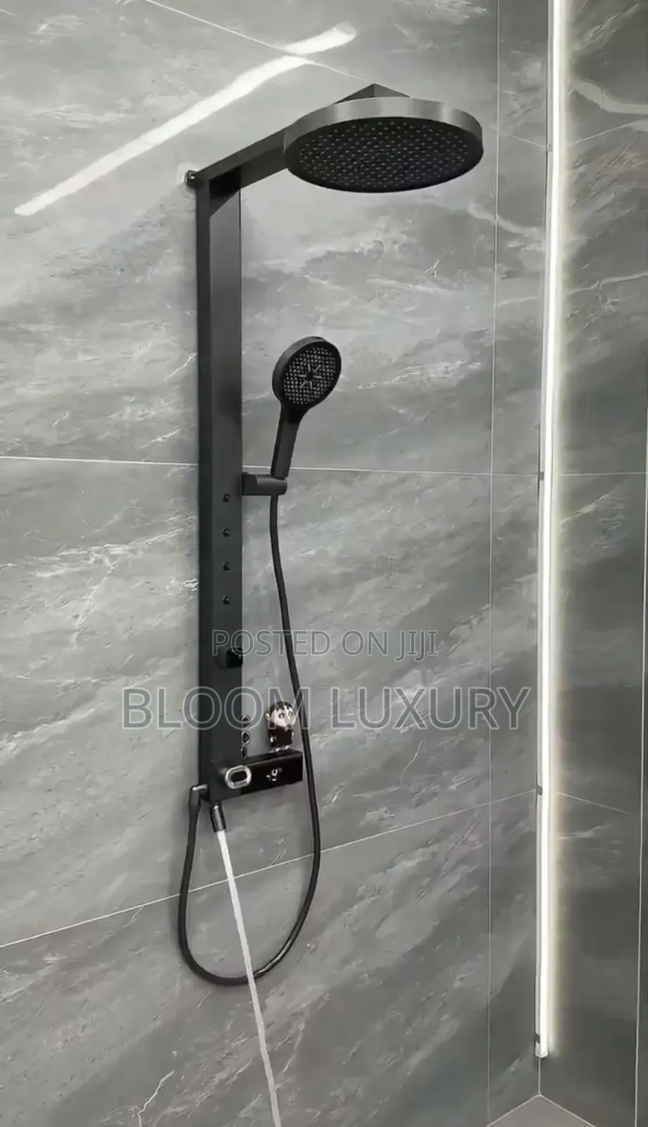 Thermostatic Digital Standing Shower