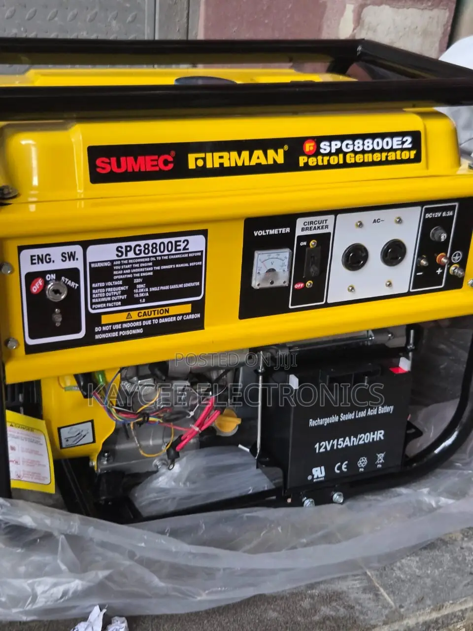 Heavy-Duty 10kva Sumec Generator for Homes and Offices