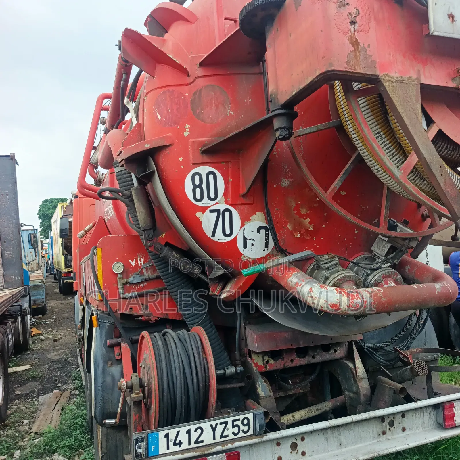 Mercedes Benz Sewage Truck