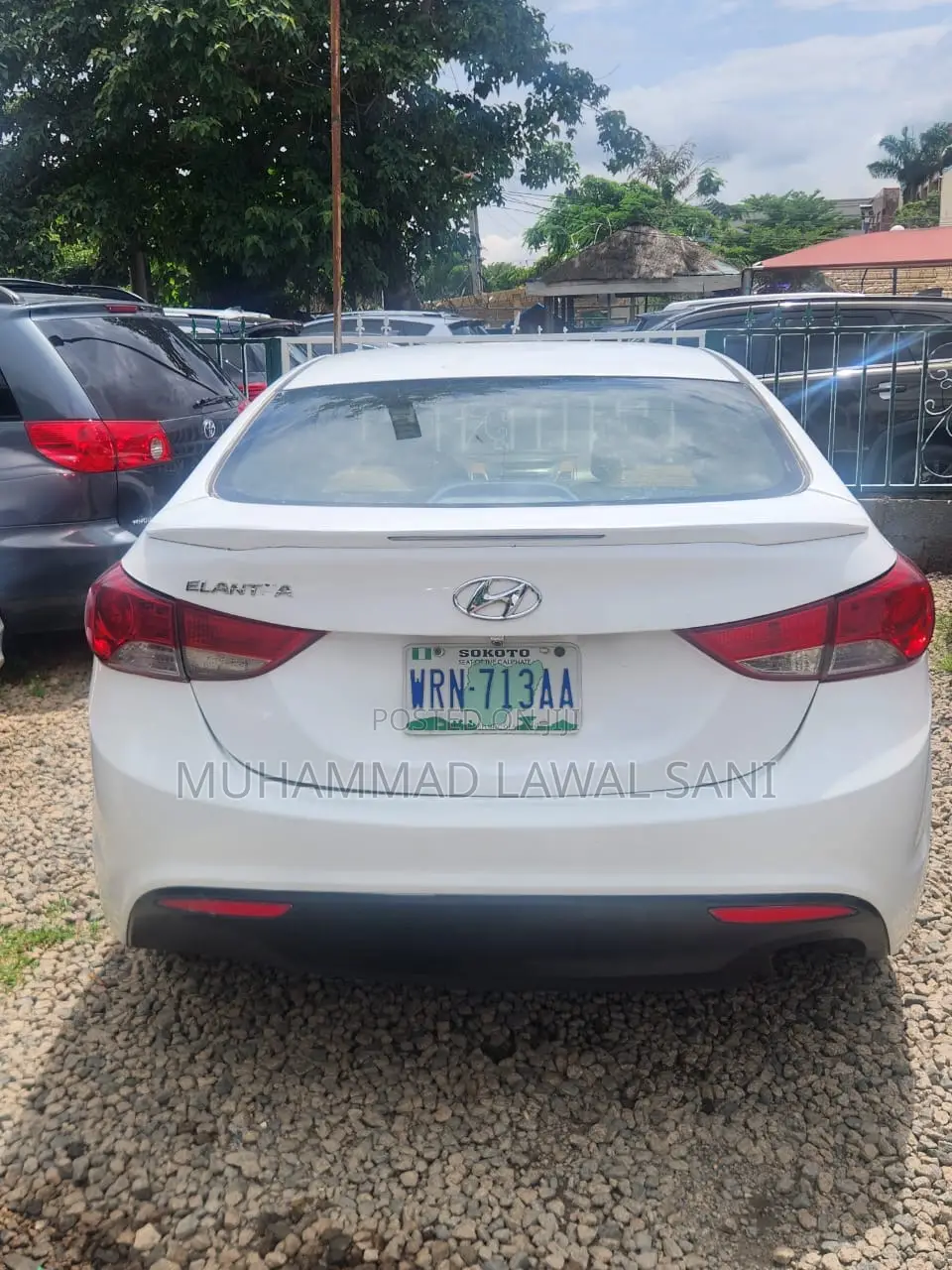 Hyundai Elantra 2013 White