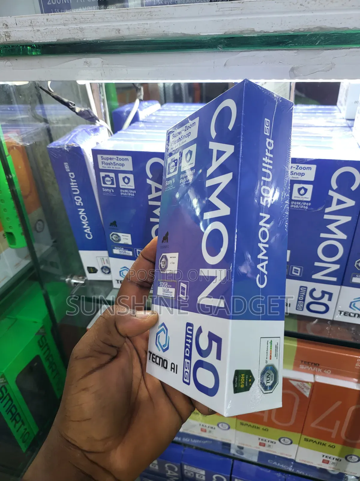 New Tecno Camon 50 Ultra 512 GB Purple
