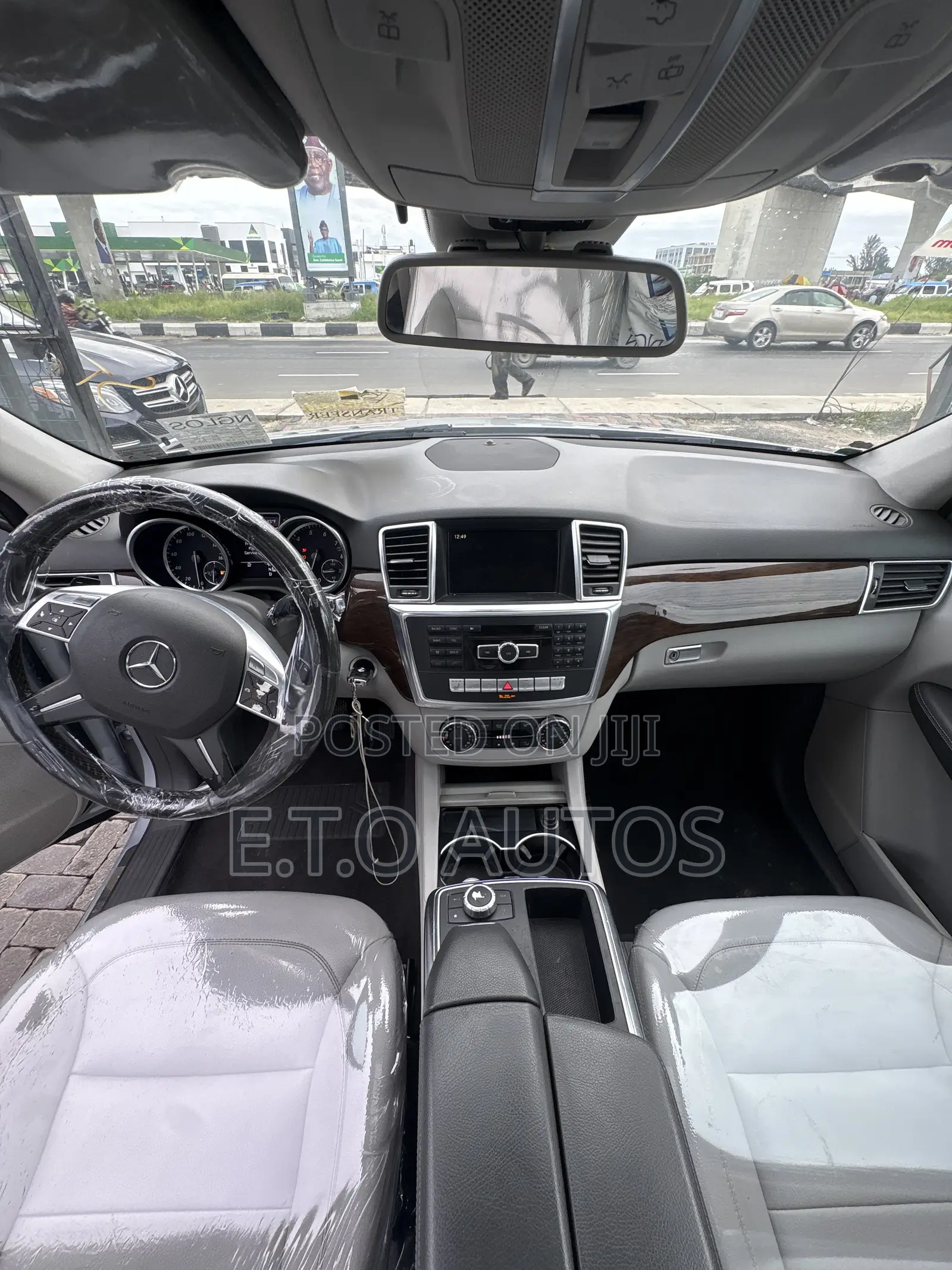 Mercedes-Benz M Class ML 350 4Matic 2012 Gray