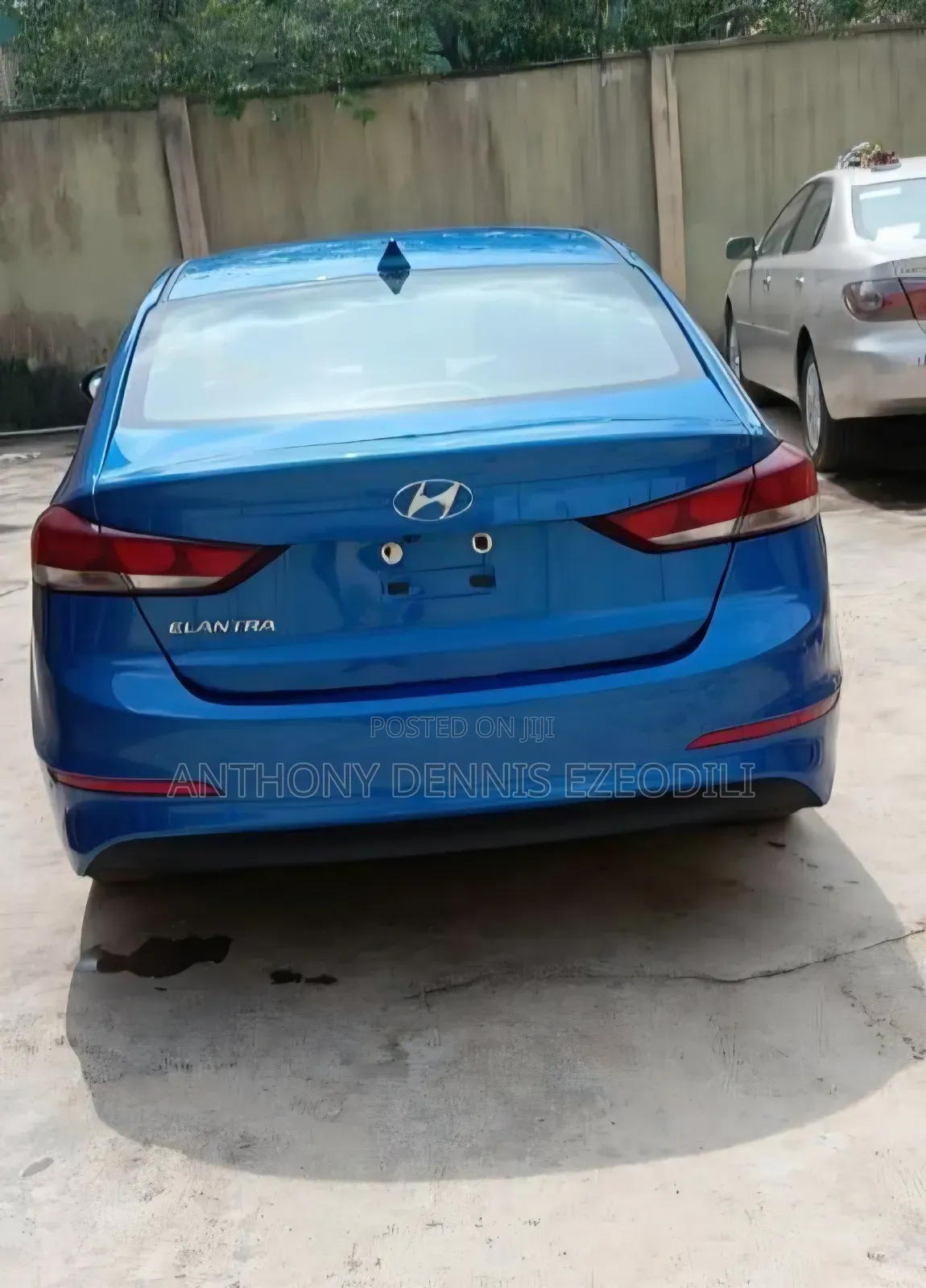 Hyundai Elantra Limited 2018 Blue