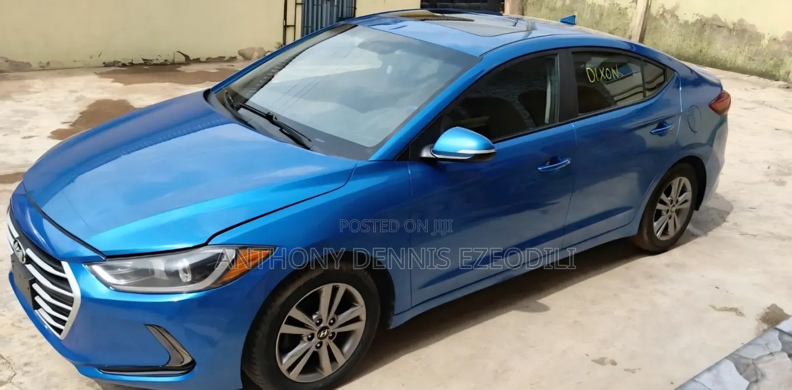 Hyundai Elantra Limited 2018 Blue