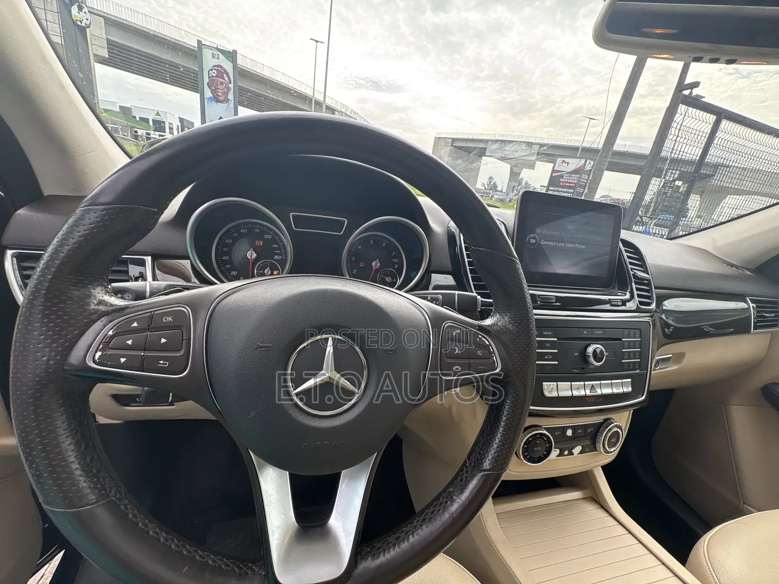 Mercedes-Benz GLE-Class GLE 350 2017 Blue