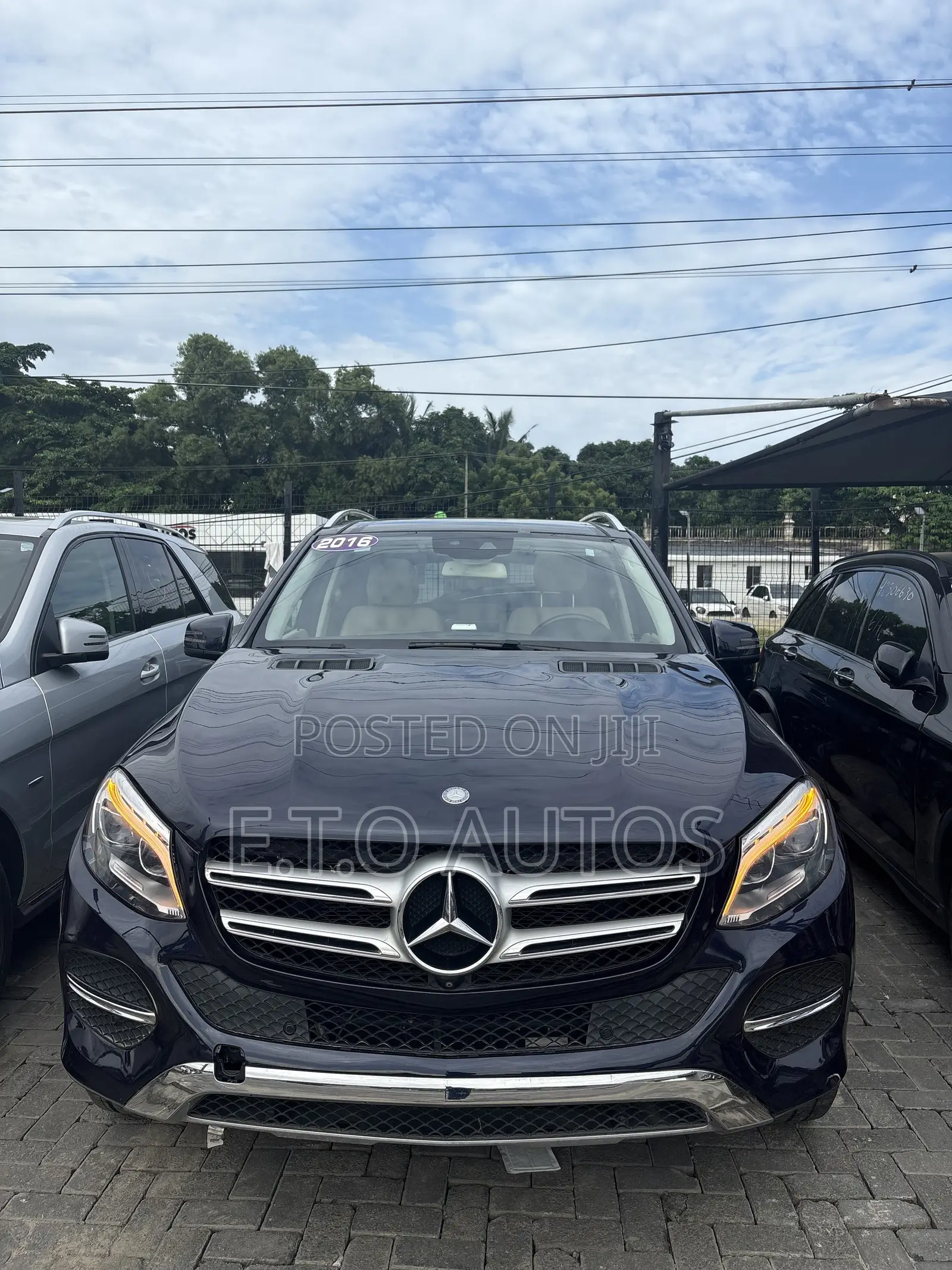 Mercedes-Benz GLE-Class GLE 350 2017 Blue