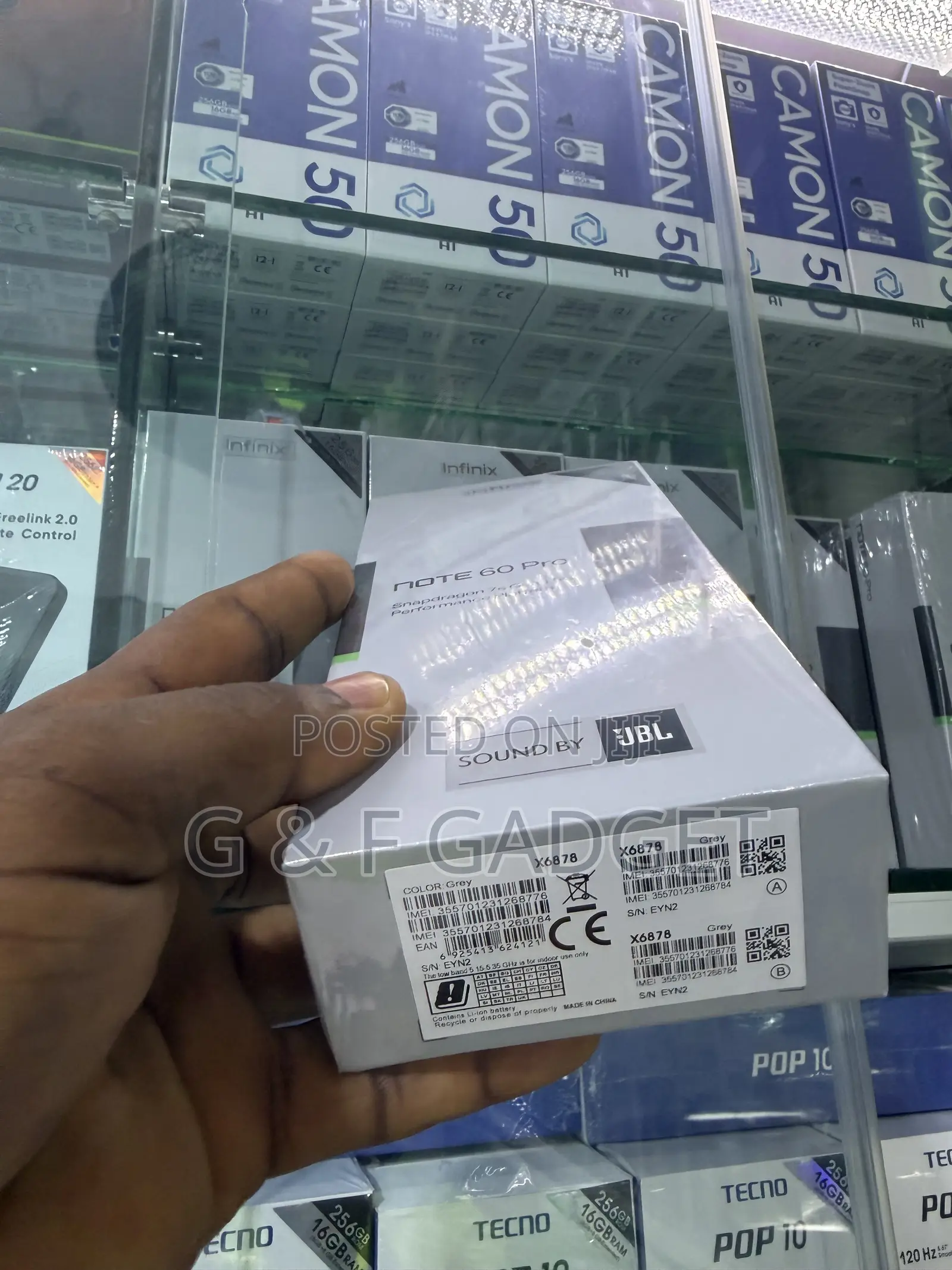 New Infinix Note 60 Pro 256 GB