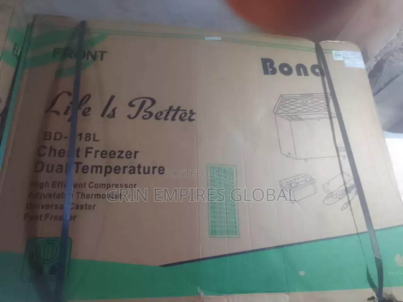 Bona Chest Freezer Dual Temperature 118l