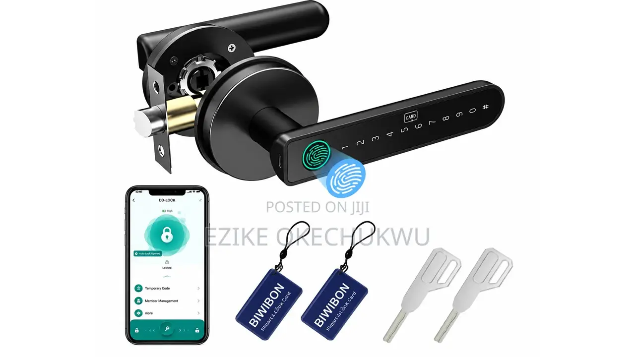 Fingerprint Door Lock , Smart Door Knob