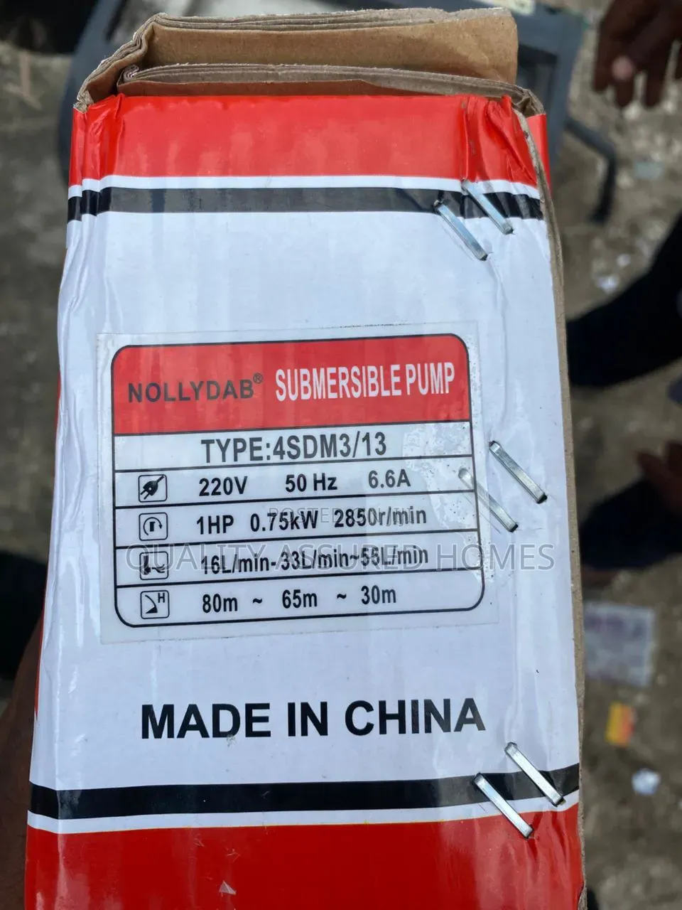 1hp Nollydab Submersible Water Pump