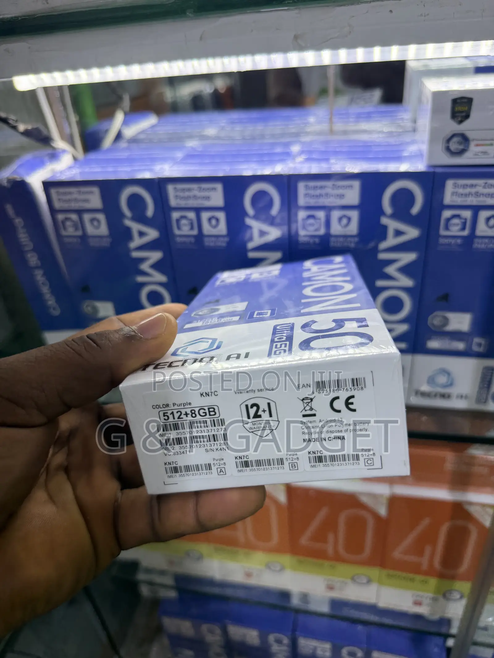 New Tecno Camon 50 Ultra 512 GB