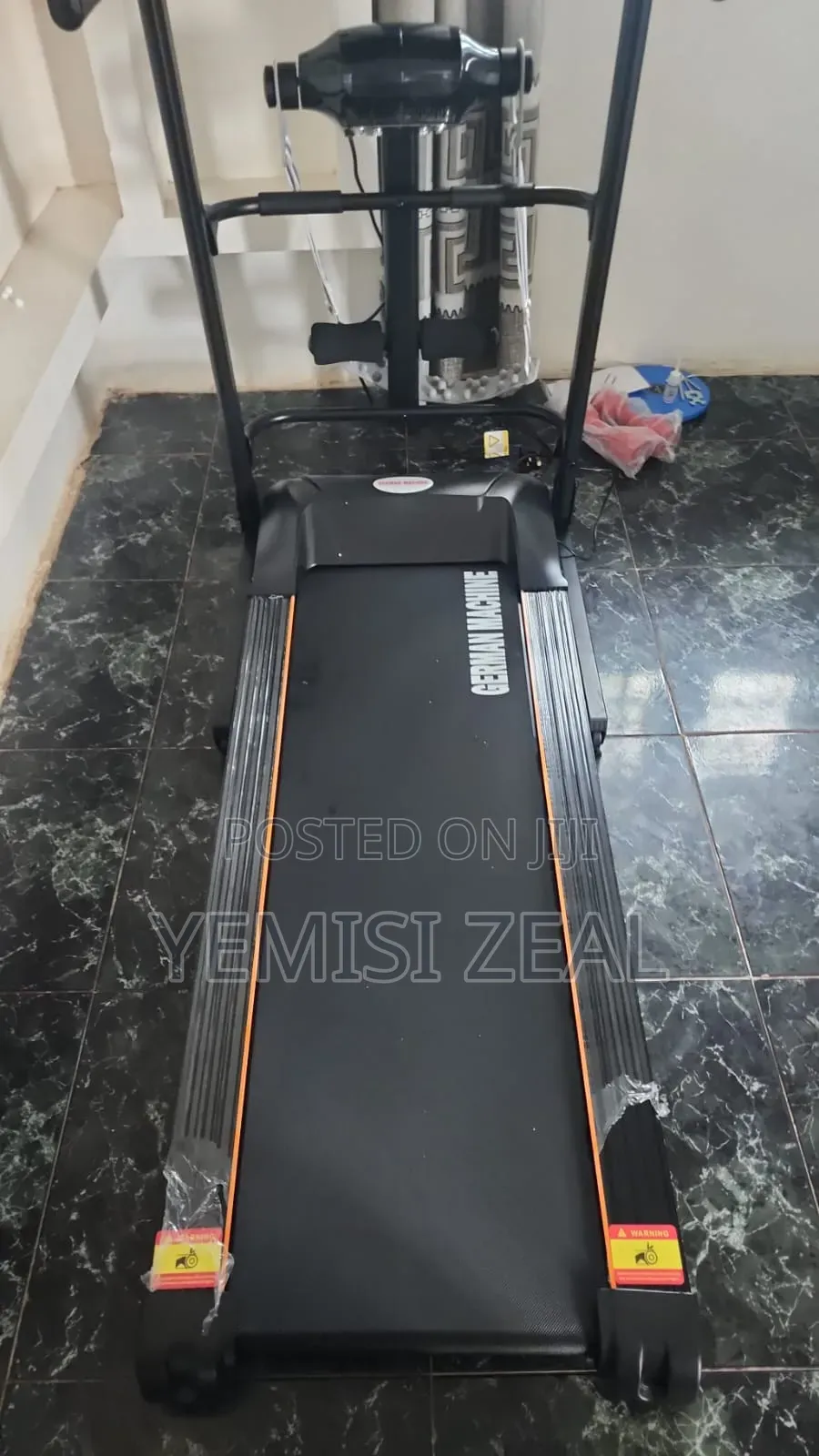 2.5hp German Treadmill With Bluetooth, Dumbbell, Massager and Twister