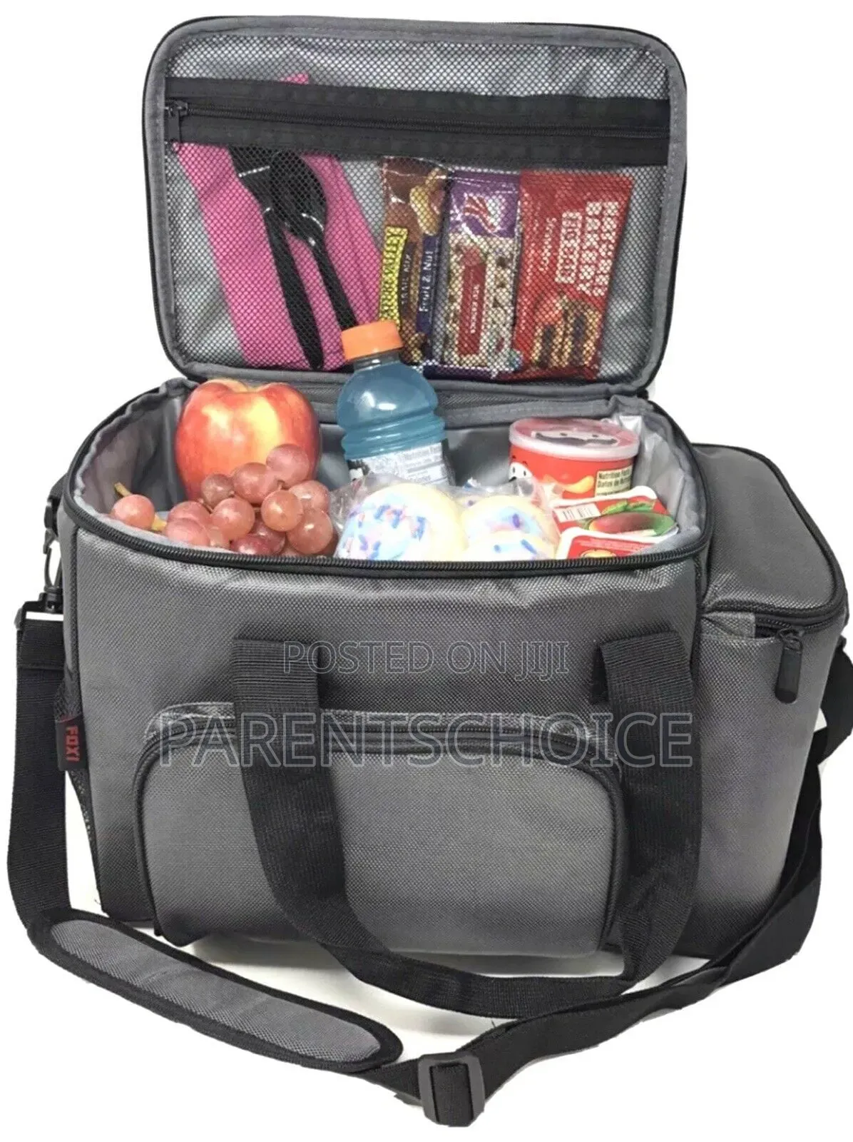 Insulated Lunch Cooler Bag- 15.5l + 3.7l Side Pack
