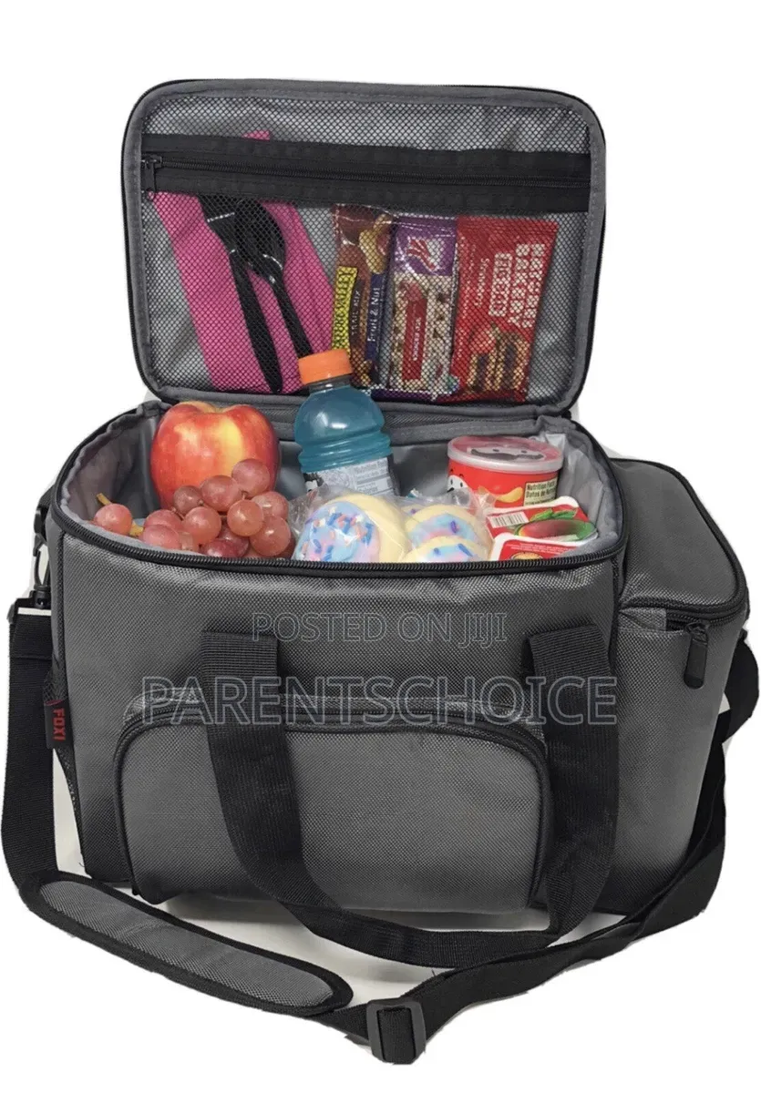 Insulated Lunch Cooler Bag- 15.5l + 3.7l Side Pack
