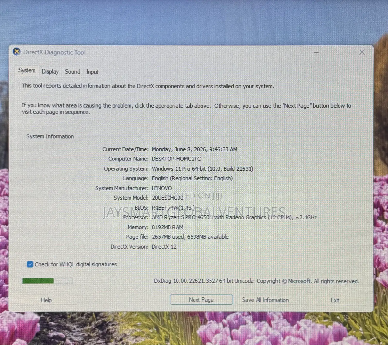 Laptop Lenovo ThinkPad T14 G1 8GB AMD Ryzen 5 SSD 256GB