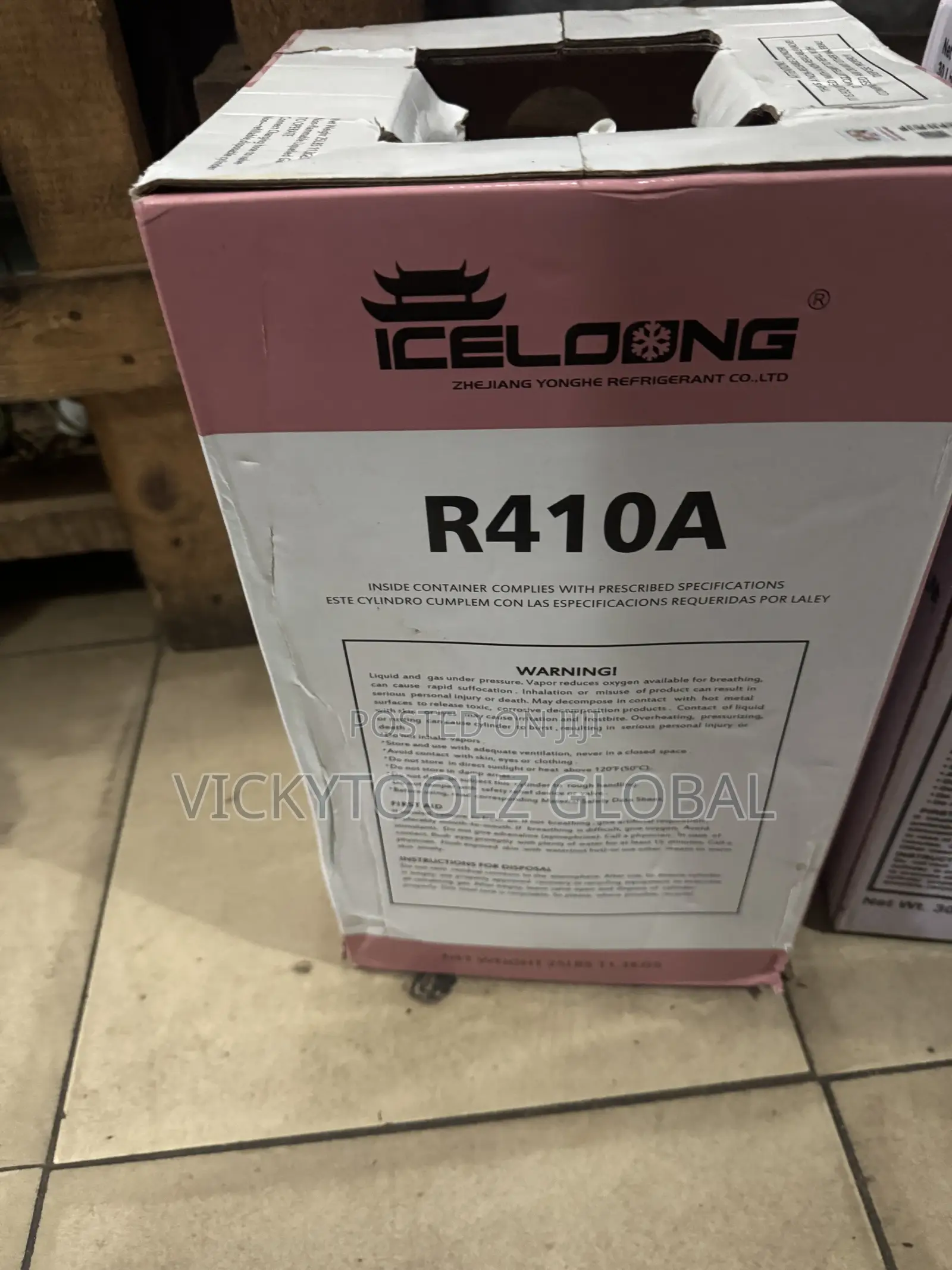 Icelong R410a Refrigerant Gas