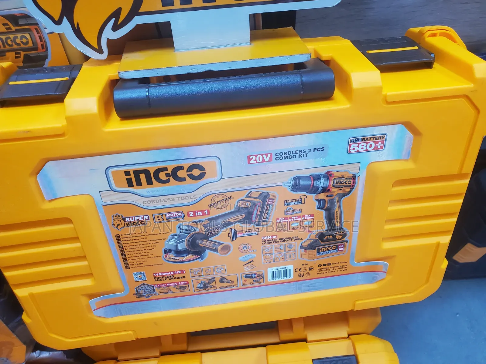 Ingco 20v Cordless 2 PCS Combo Kit
