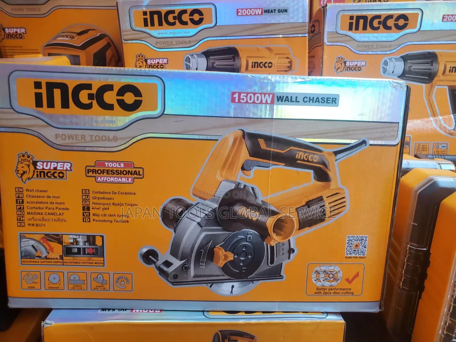 Ingco 1500w Wall Chaser