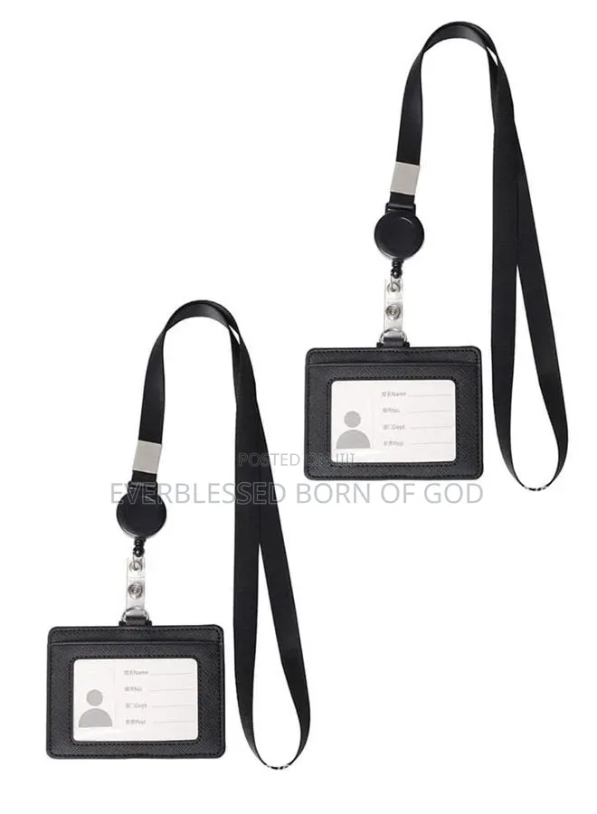 10 Pieces Staff Tags/ I D Card/ Badge Holder