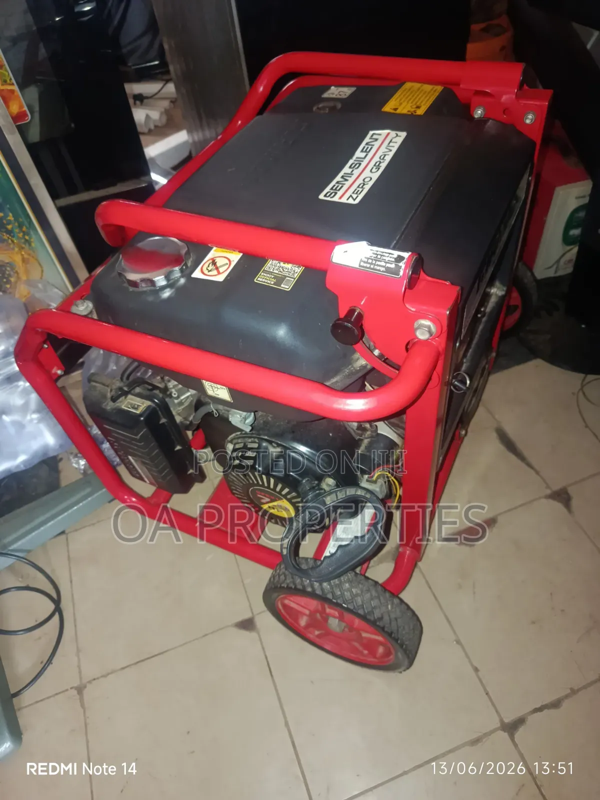 Eco4990es Firman 3.4kv Copper Key-Starter Generator 4sale in Ibadan.