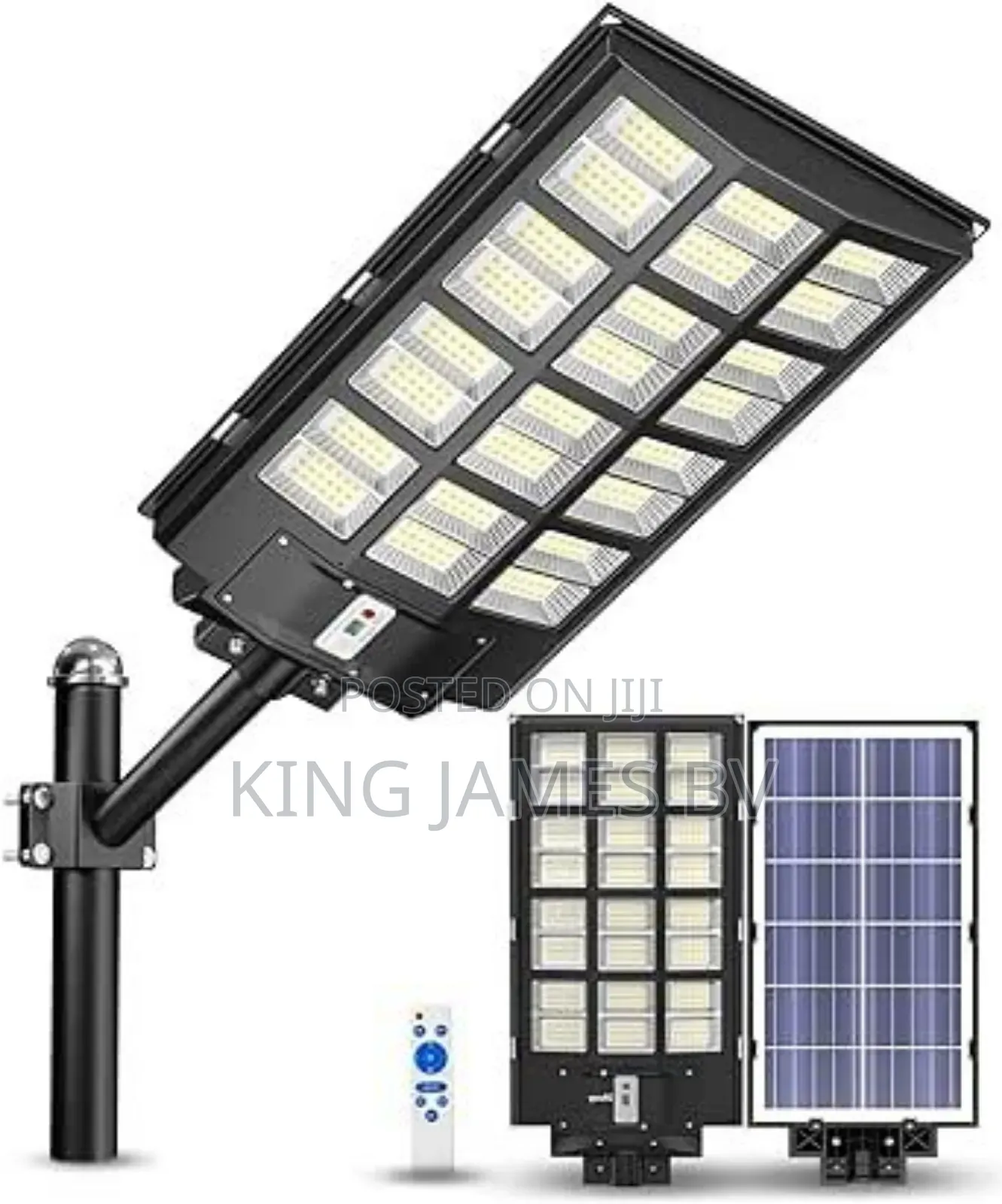 Powerful Solar Street Light – 3 Led Segments for Maximum Brightness