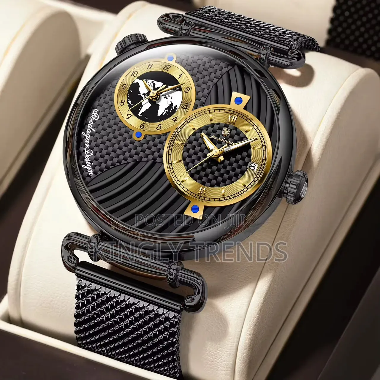 Poedagar Fine Chain Wristwatch