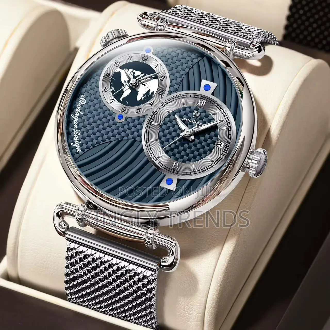 Poedagar Fine Chain Wristwatch