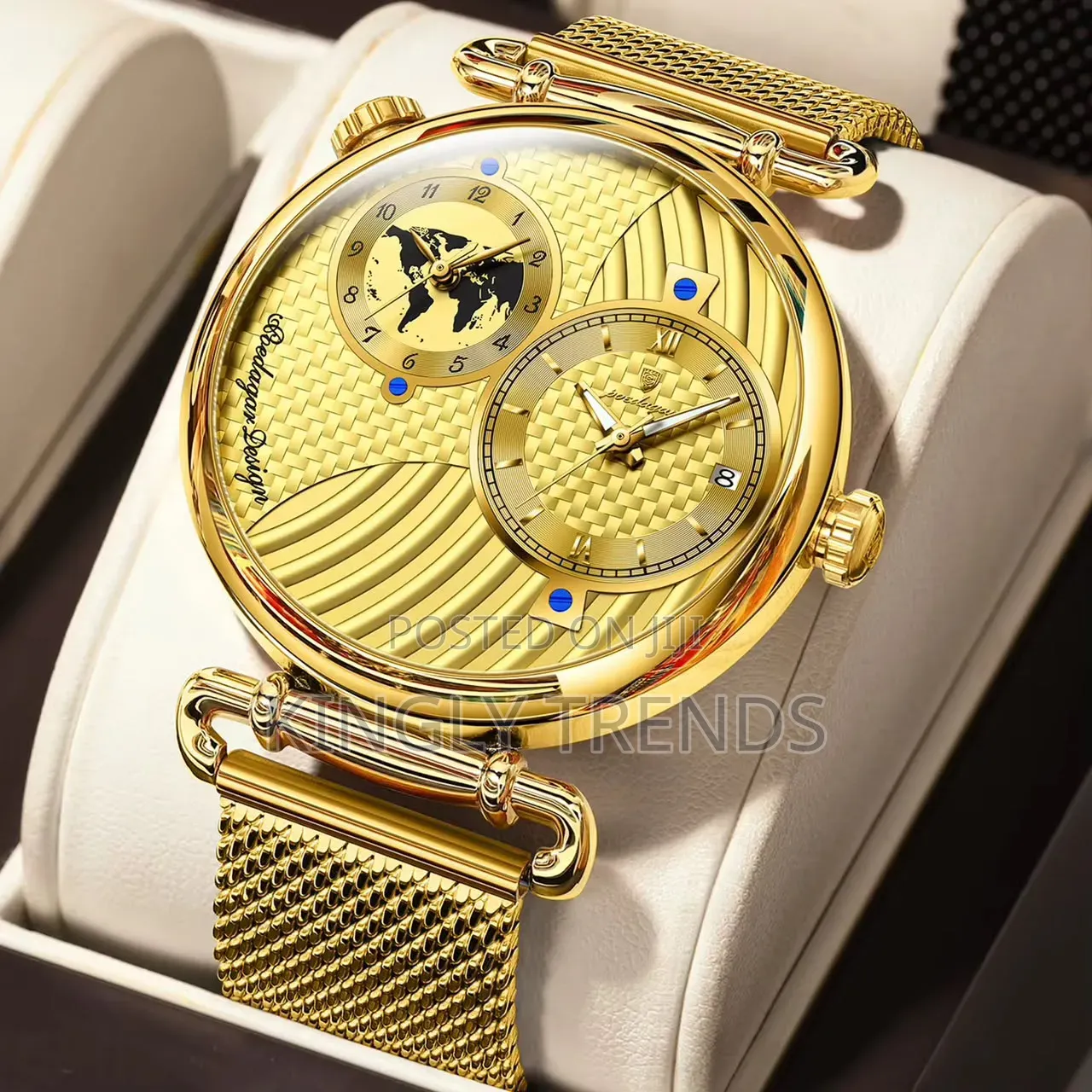 Poedagar Fine Chain Wristwatch