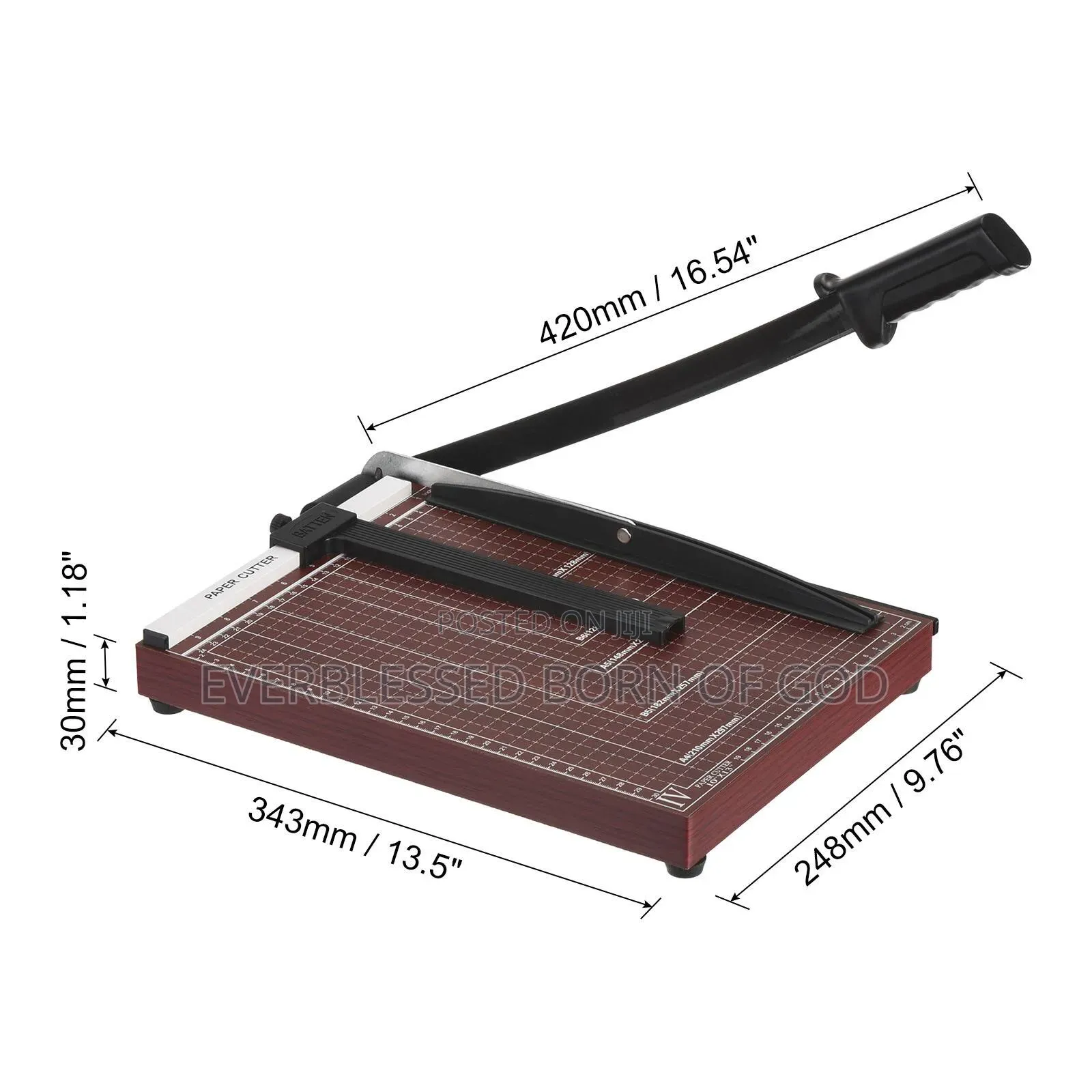 Straight- Clean A4 Paper Cutter for Schools and Print Shops
