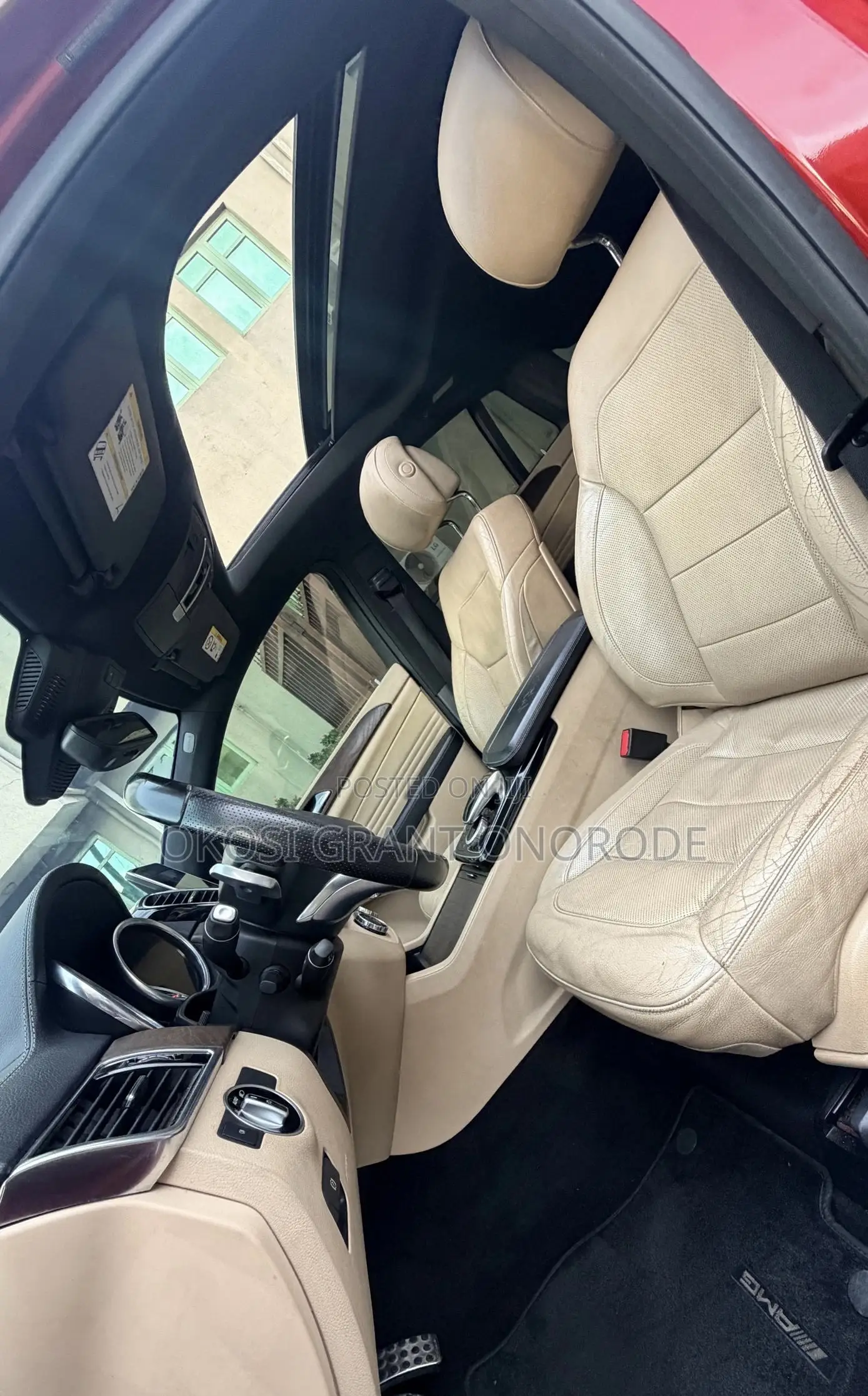 Mercedes-Benz GLE-Class GLE 400 4MATIC 2017 Red
