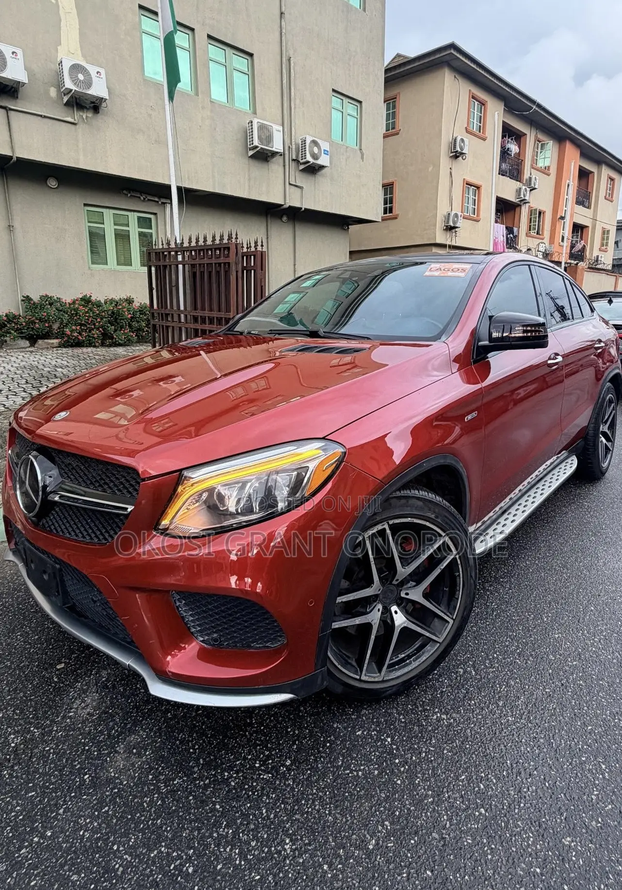 Mercedes-Benz GLE-Class GLE 400 4MATIC 2017 Red