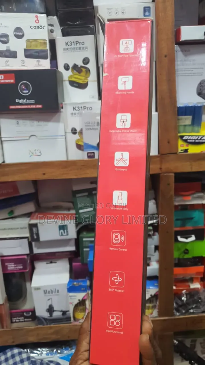 C17 Ai Face Tracking Tripod Gimbal Selfie Stick 1.63m