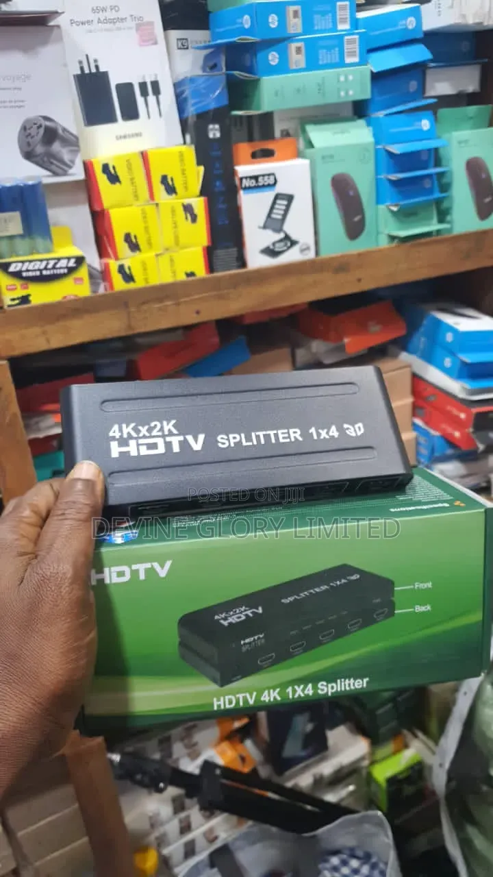 Hdmi Splitter 1 Input 4 Outputs 3d Video Distributor