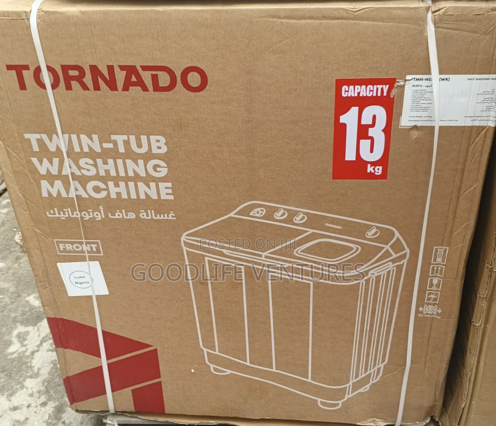 13kg Twin Tub Washing Machine