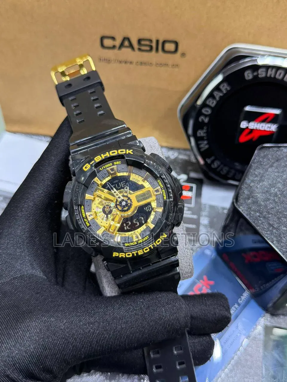 Premium Quality G-Shock Wristwatch With Rubber Strapped