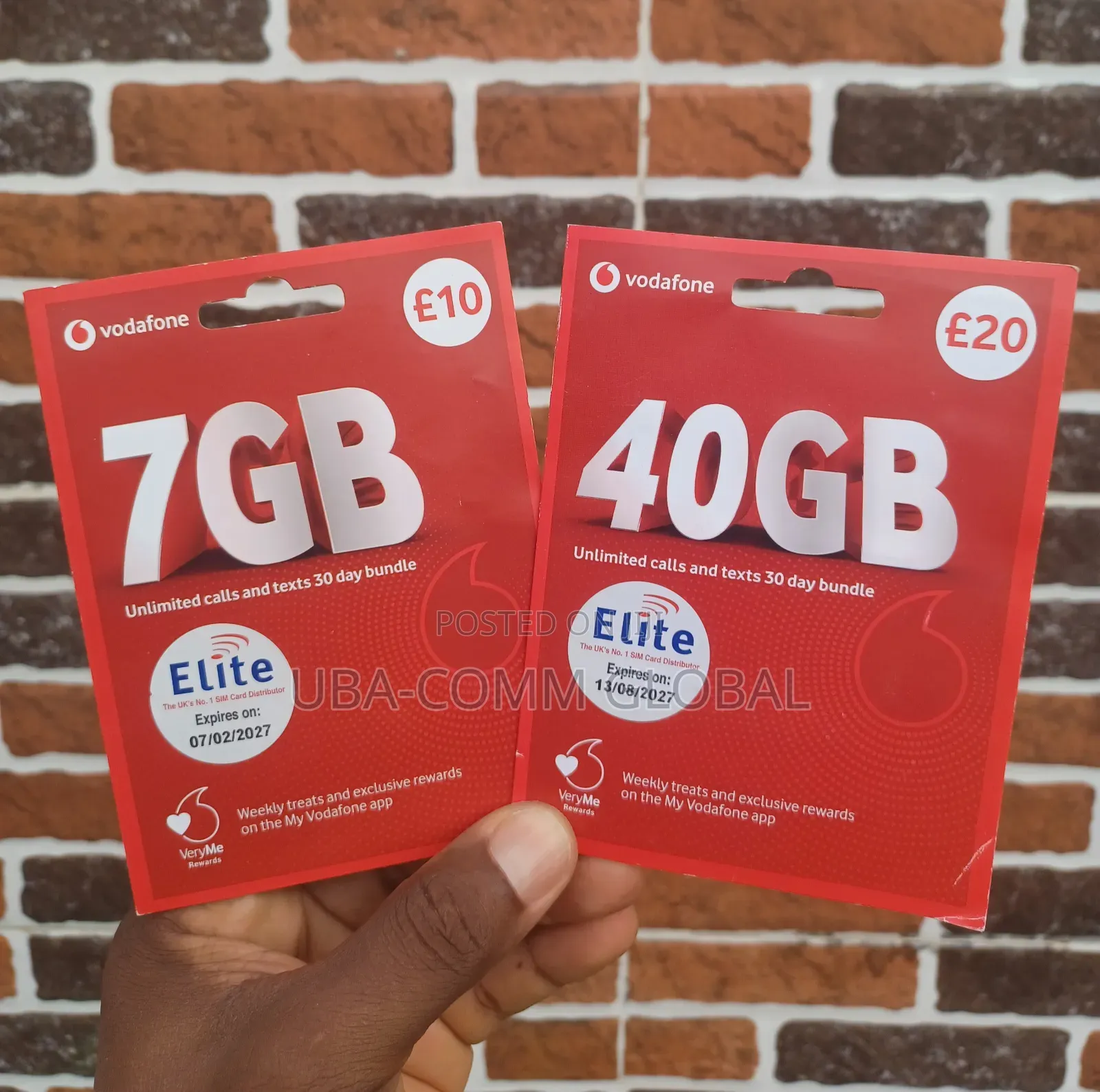 Uk Sim Card (+44). Verify Whatsapp, Tiktok, Telegram, Youtube, Etc