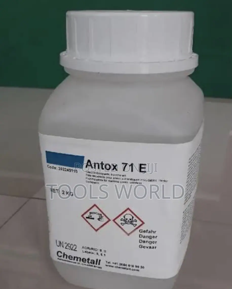 Antox 71e Stainless Steel Pickling Paste – Weld Cleaning Passivation