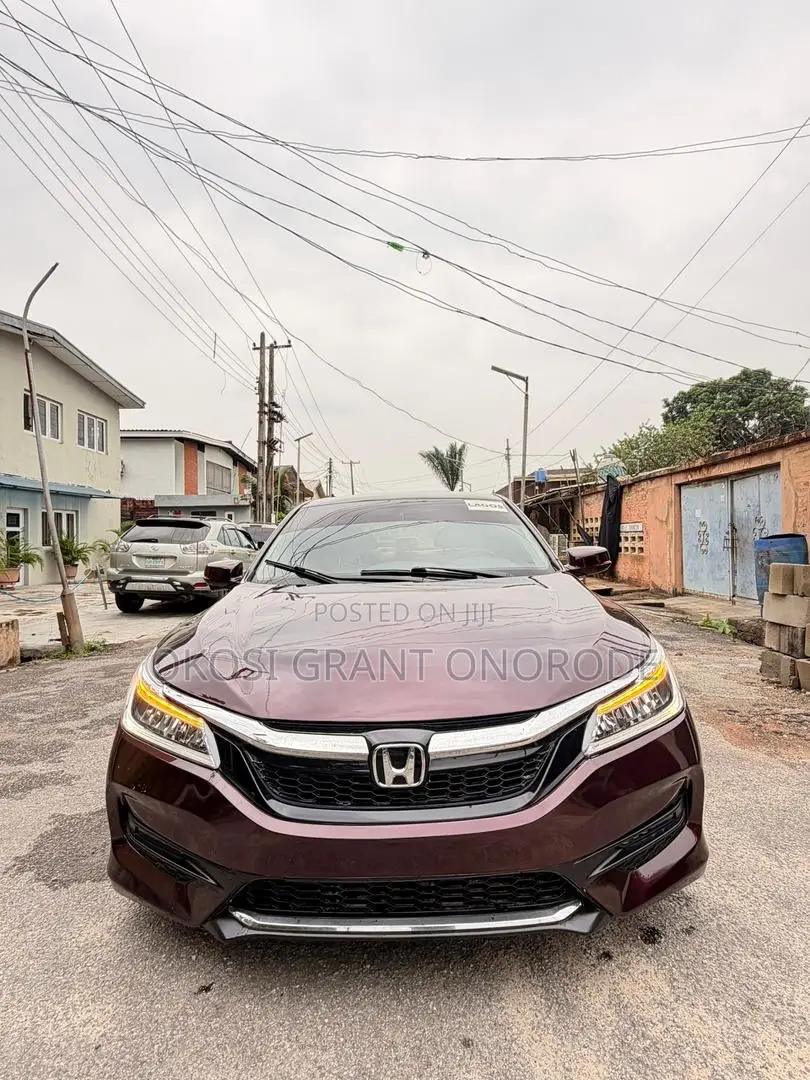 Honda Accord EX-L w/Navigation 4dr Sedan (2.4L 4cyl CVT) 2015 Burgundy