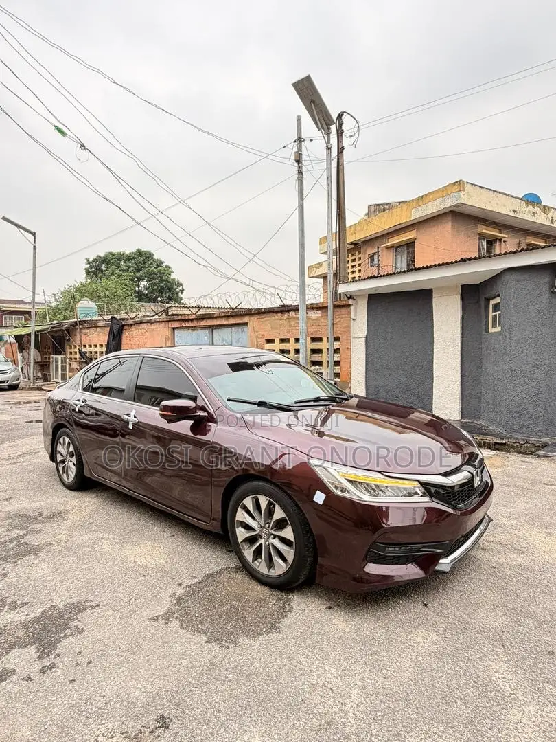 Honda Accord EX-L w/Navigation 4dr Sedan (2.4L 4cyl CVT) 2015 Burgundy