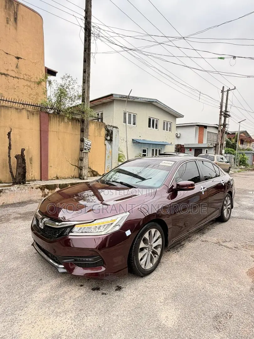 Honda Accord EX-L w/Navigation 4dr Sedan (2.4L 4cyl CVT) 2015 Burgundy