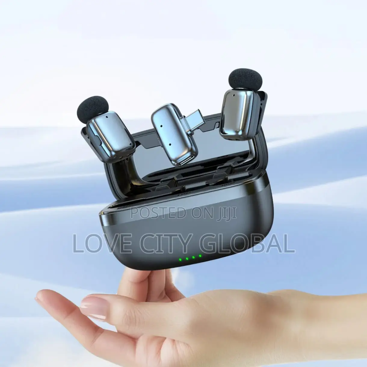 Mini Mic-S Wireless Lavalier Microphone Clip-on Buckle Design Anc Mic
