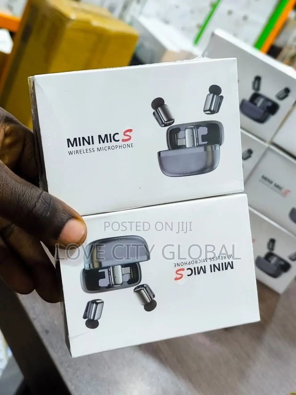 Mini Mic-S Wireless Lavalier Microphone Clip-on Buckle Design Anc Mic