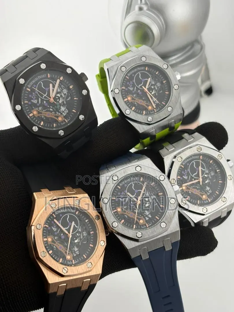 Ap Quality Rubber Wristwatch