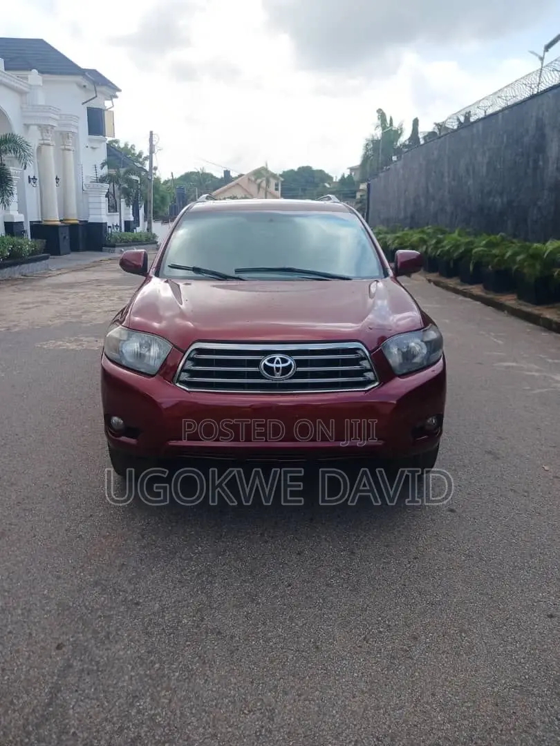 Toyota Highlander 2011 Red