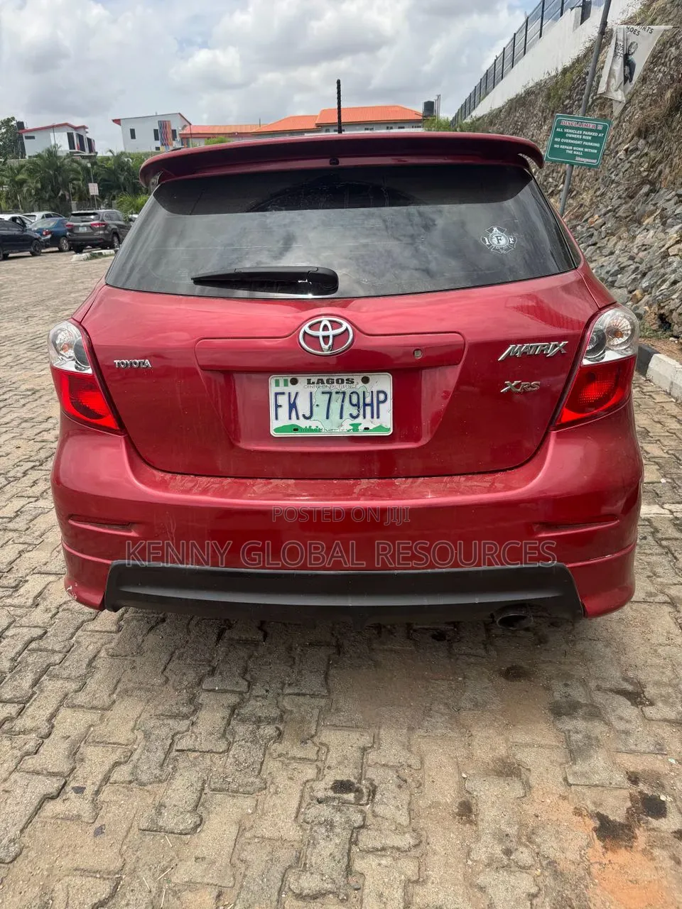 Toyota Matrix 2009 Red
